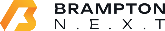 dark version of brampton next logo